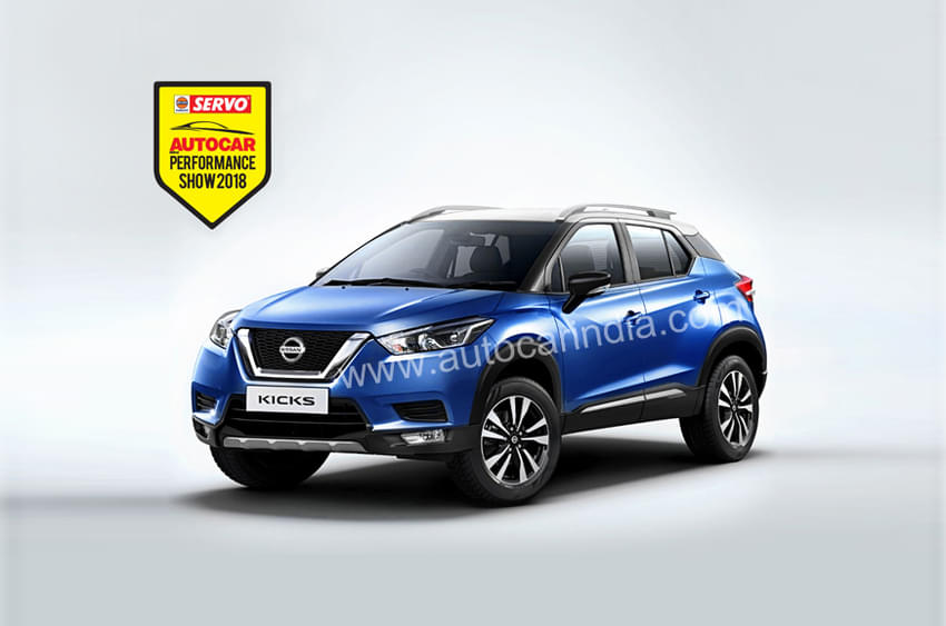 Nissan Kicks to be showcased at Autocar Performance Show 2018